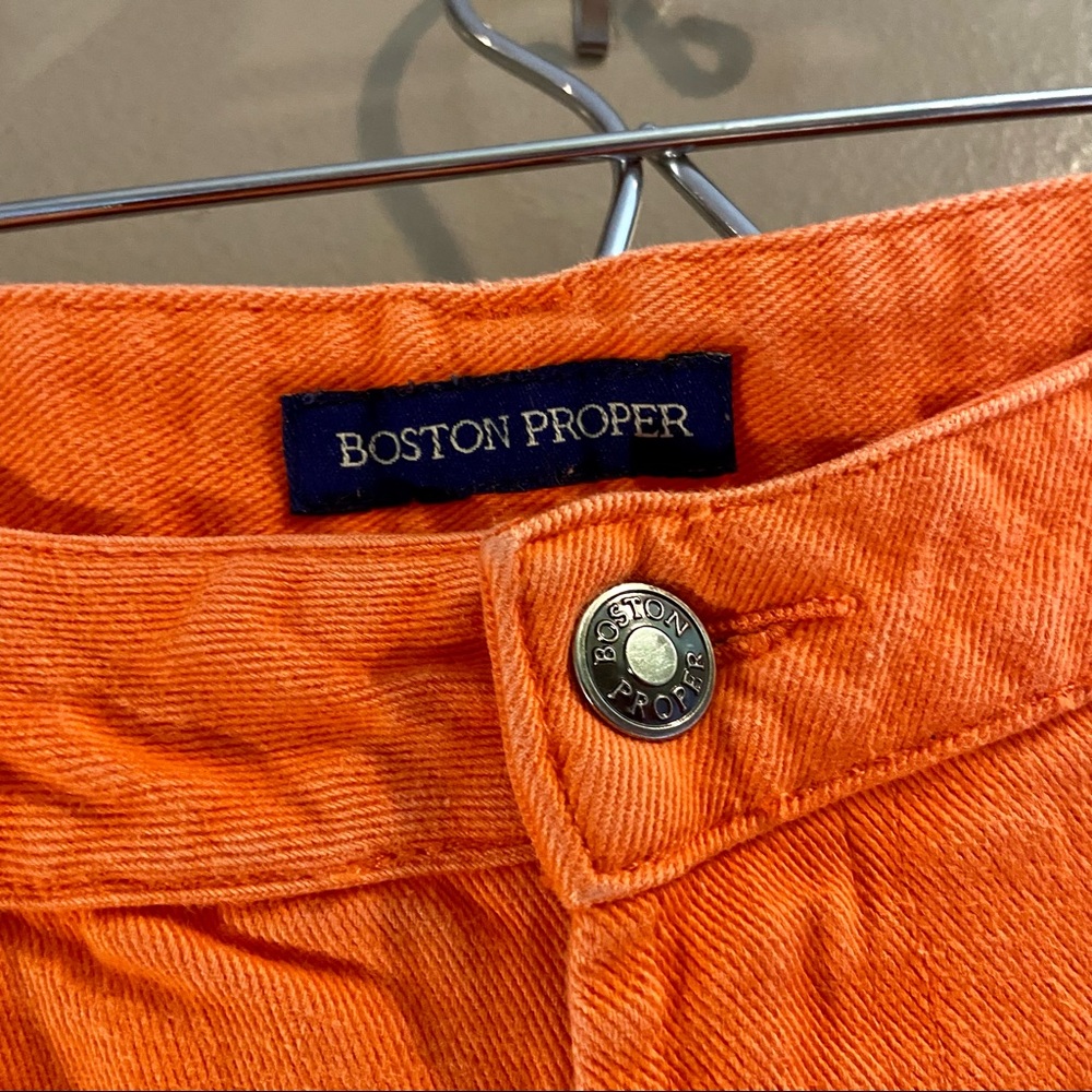 Boston Proper Coral Jeans - Picture 2 of 5